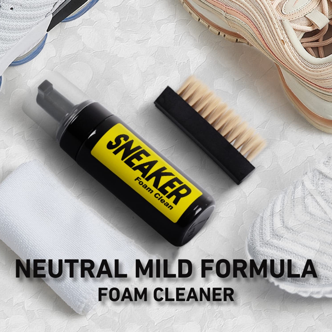 Sneaker Care Cleaner - 150ML Water-Free Foam Sneakers Cleaner Shoe