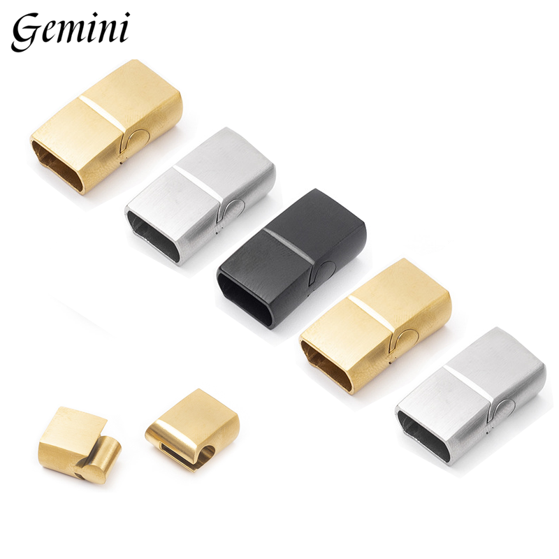 Patent Leather Shine - 10Pcs 316L Stainless Steel Clasps Hole