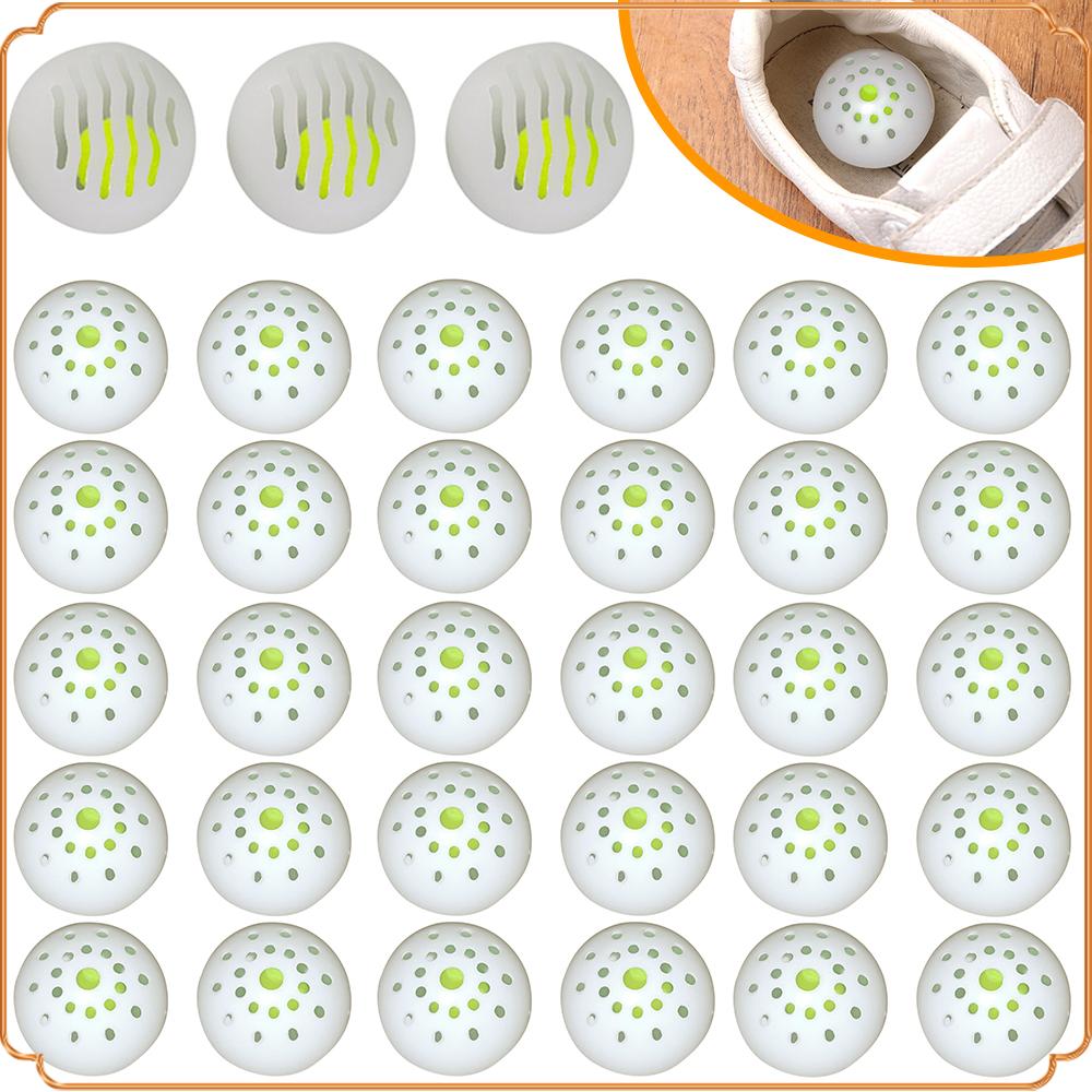 Shoe Deodorizer Ball - 6-60PCS Deodorant Ball Jasmine Scent Fresheners