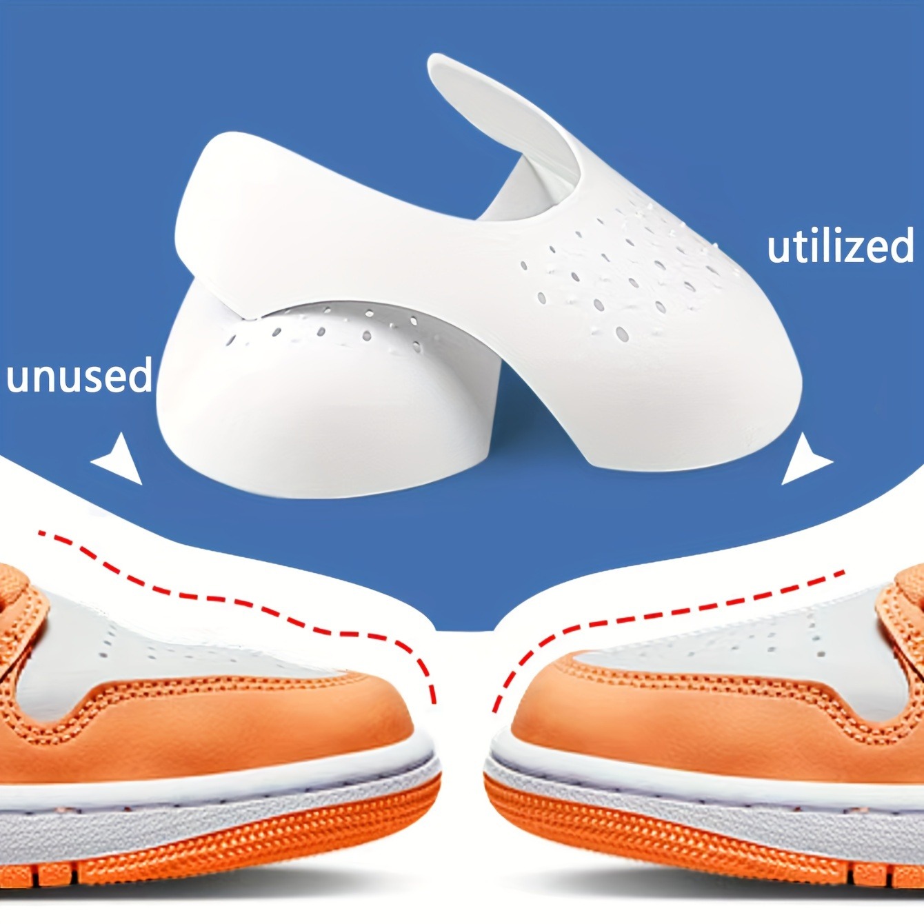 4 PCS Anti-Wrinkle Shoe Shield - Sneaker Care Crease Protector บทวิจารณ์และราคา