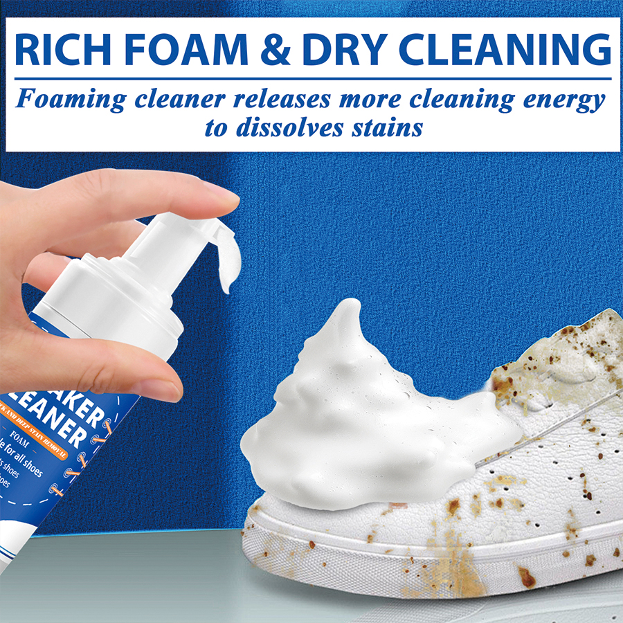 100ml White Shoe Cleaner No-wa - Sneaker Care Cleaner บทวิจารณ์และราคา
