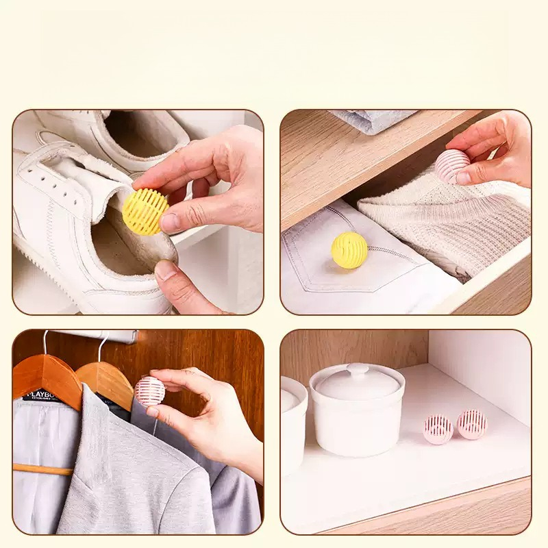 6Pcs/Pack Deodorizing Ball,  M - Shoe Deodorizer Ball บทวิจารณ์และราคา