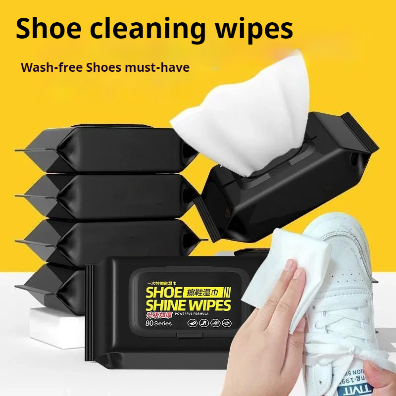 New Disposable Shoe Clean Wipe - Sneaker Care Wipes บทวิจารณ์และราคา