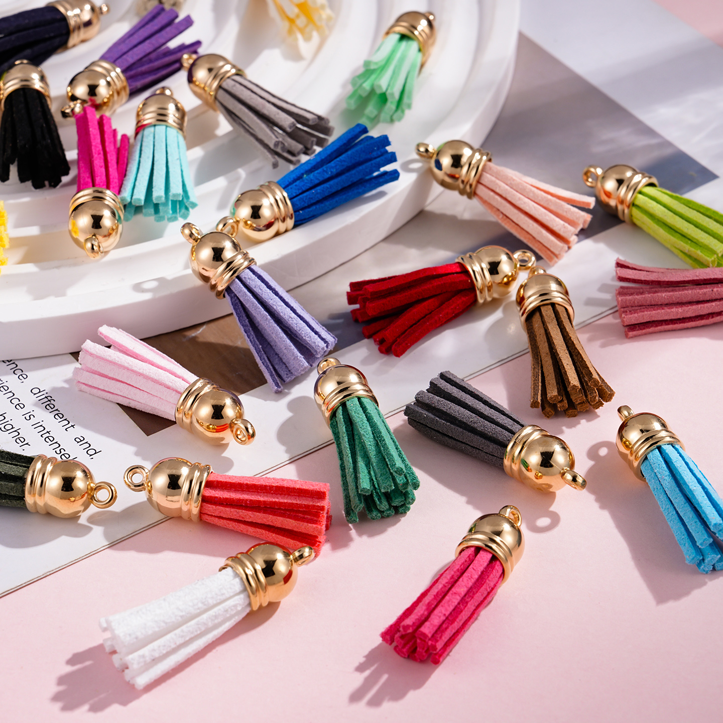 20pcs/Lots Tassel Synthetic Su - Patent Leather Shine บทวิจารณ์และราคา
