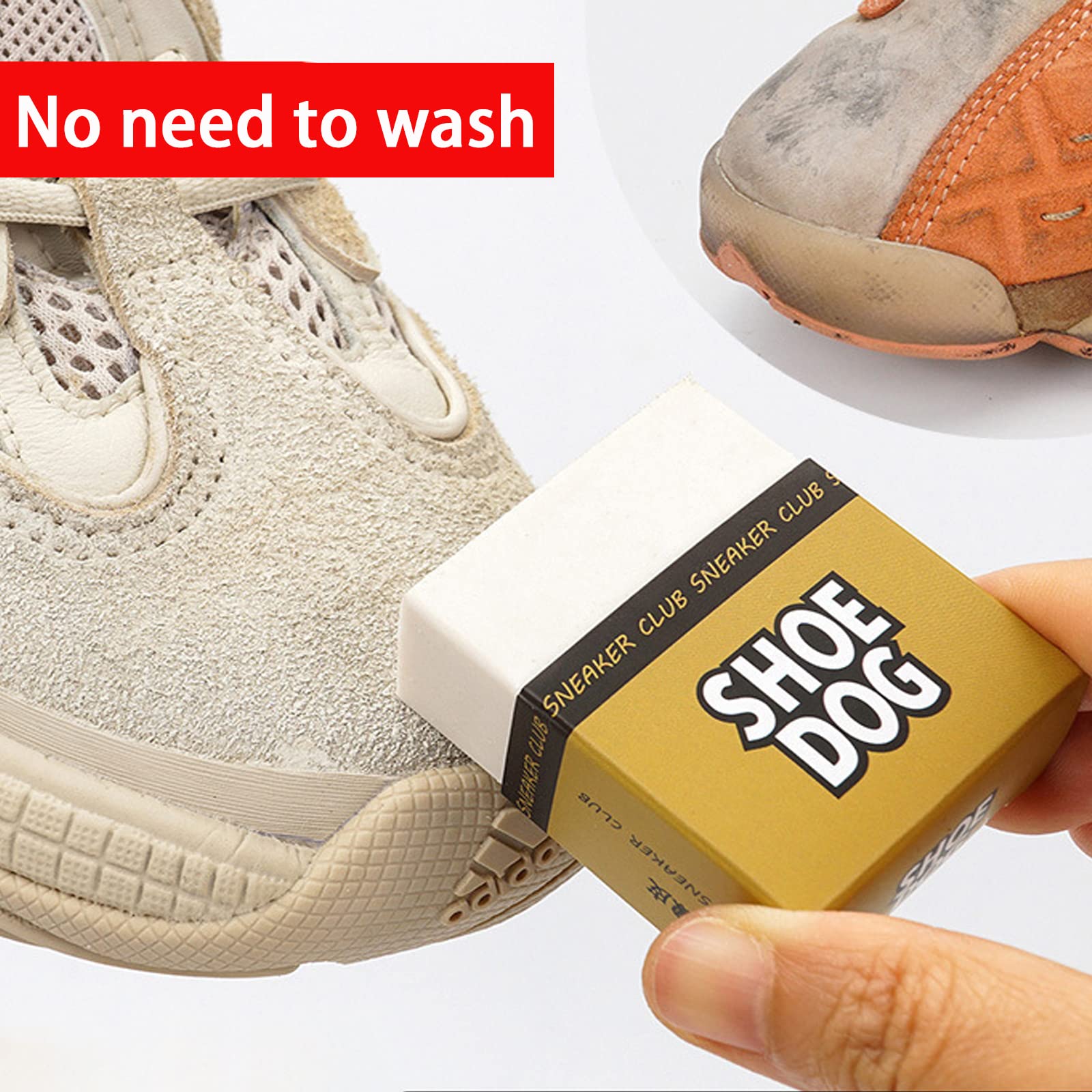 Shoe Care Cleaning Eraser, Por - Sneaker Care Cleaner บทวิจารณ์และราคา