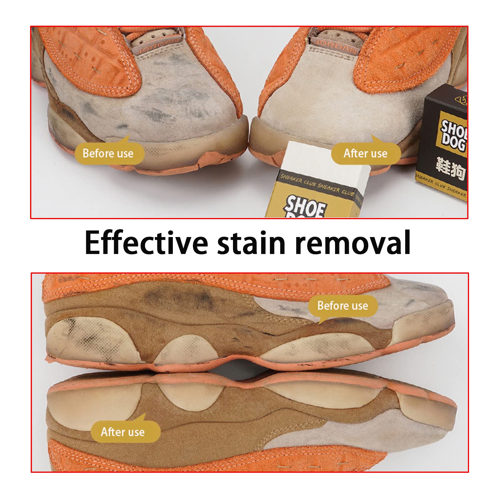 Shoe Care Cleaning Eraser, Por - Sneaker Care Cleaner บทวิจารณ์และราคา