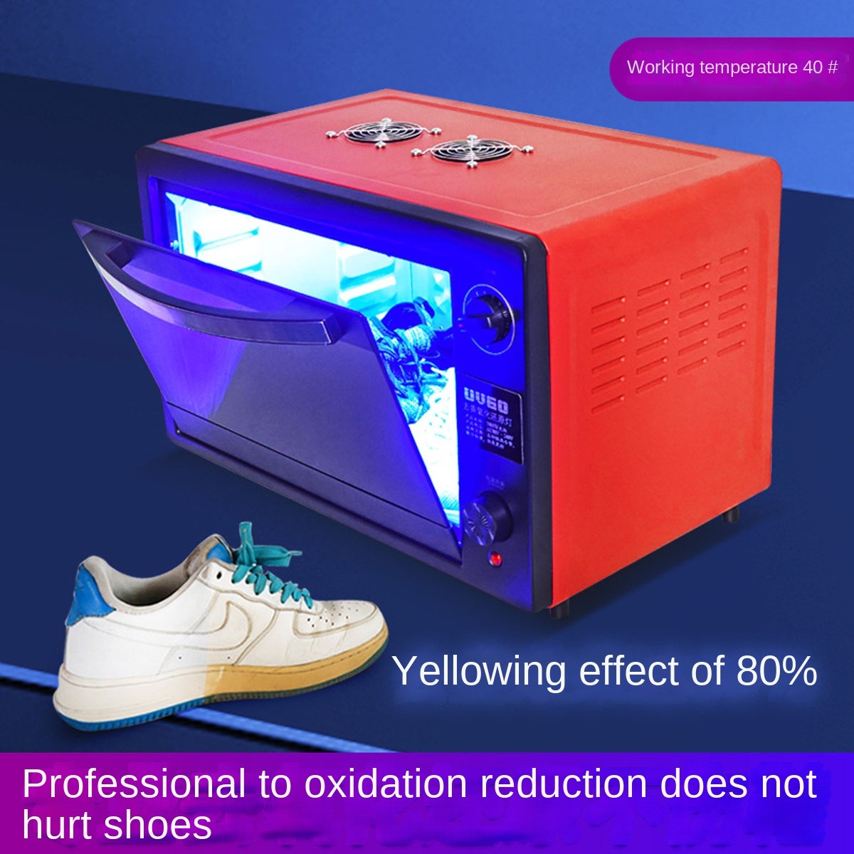 Shoe Led Light Machine Box UV  - Uv Sole Oxidation บทวิจารณ์และราคา