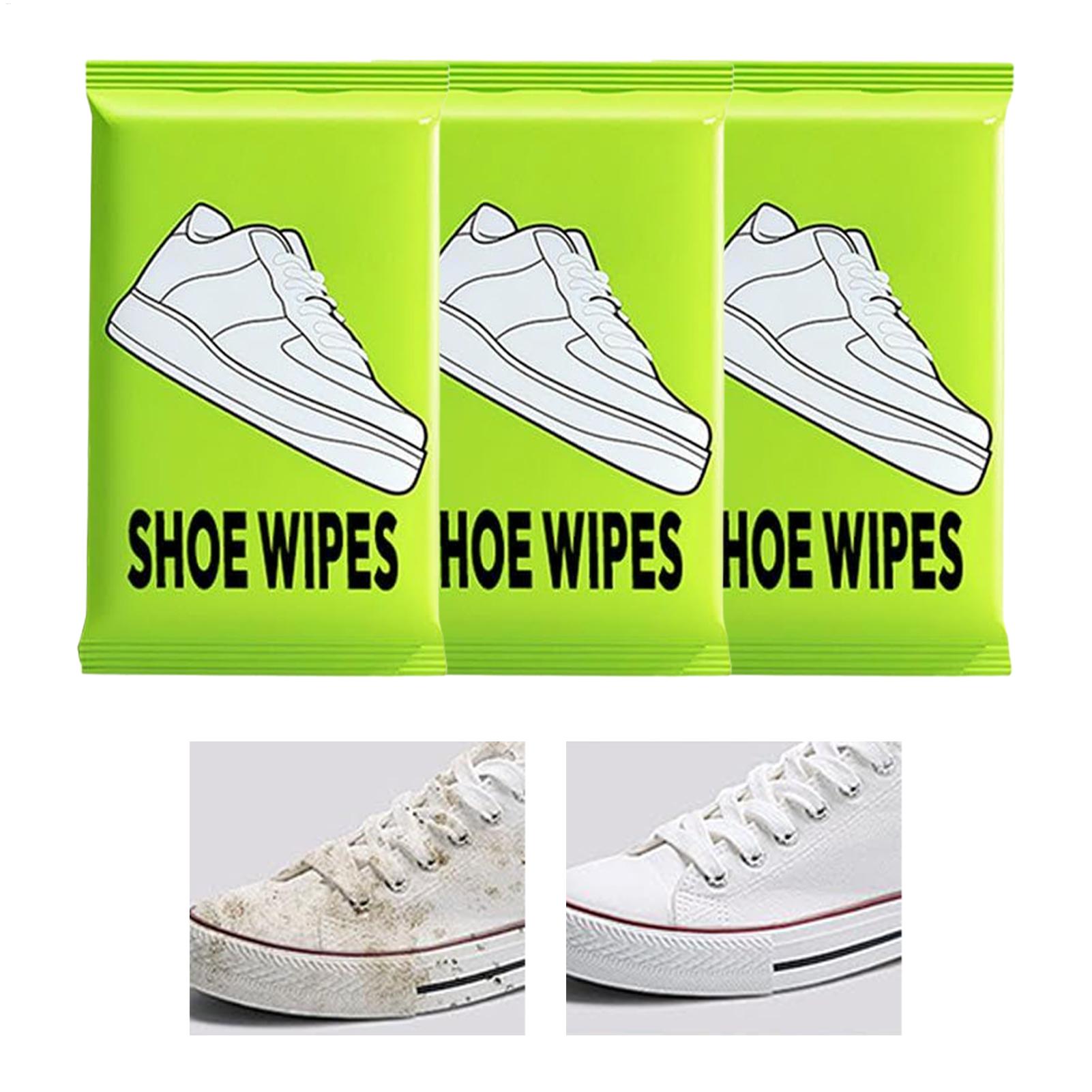 3 Bag Shoes quick-Clean Wipes  - Sneaker Care Wipes บทวิจารณ์และราคา