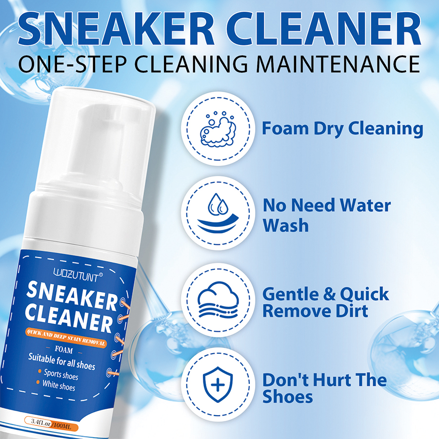 100ml White Shoe Cleaner No-wa - Sneaker Care Cleaner บทวิจารณ์และราคา