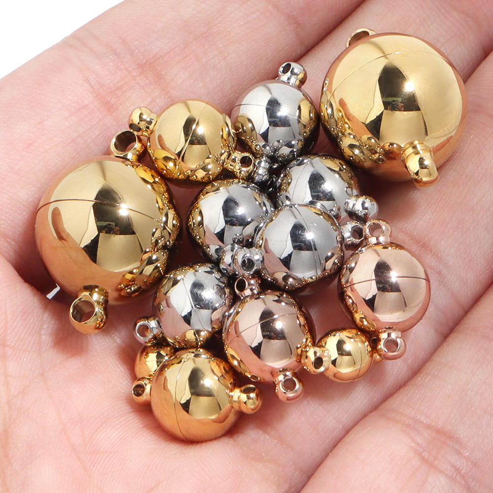 2pcs/lot Round Stainless Steel - Patent Leather Shine บทวิจารณ์และราคา