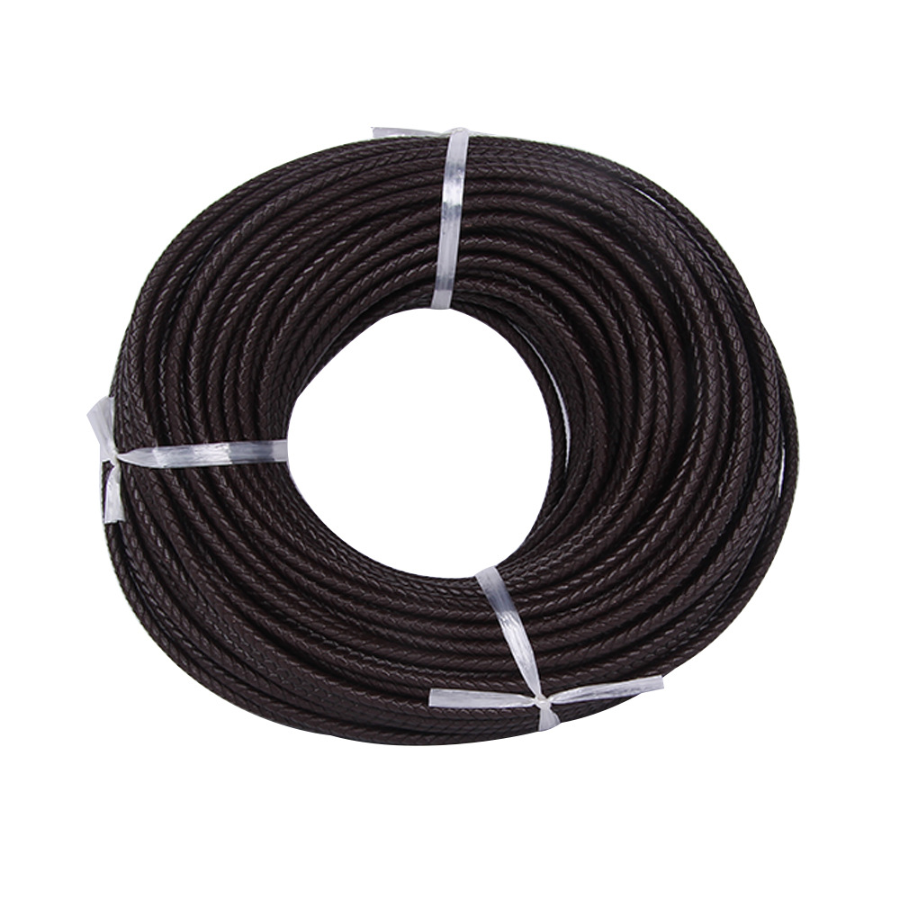 1meter 3mm 4mm 5mm 6mm Round G - Patent Leather Shine บทวิจารณ์และราคา