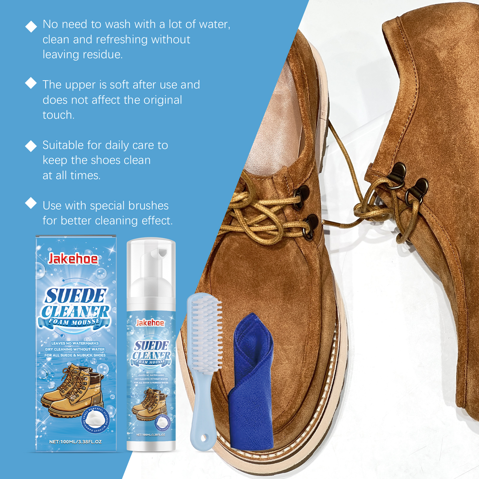 Suede Cleaner Kit Leather Velv - Sneaker Care Cleaner บทวิจารณ์และราคา