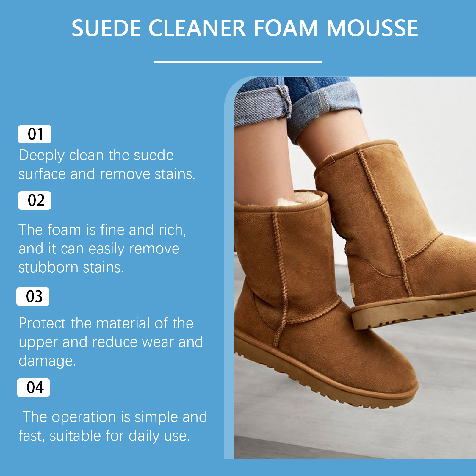 Suede Cleaner Kit Leather Velv - Sneaker Care Cleaner บทวิจารณ์และราคา