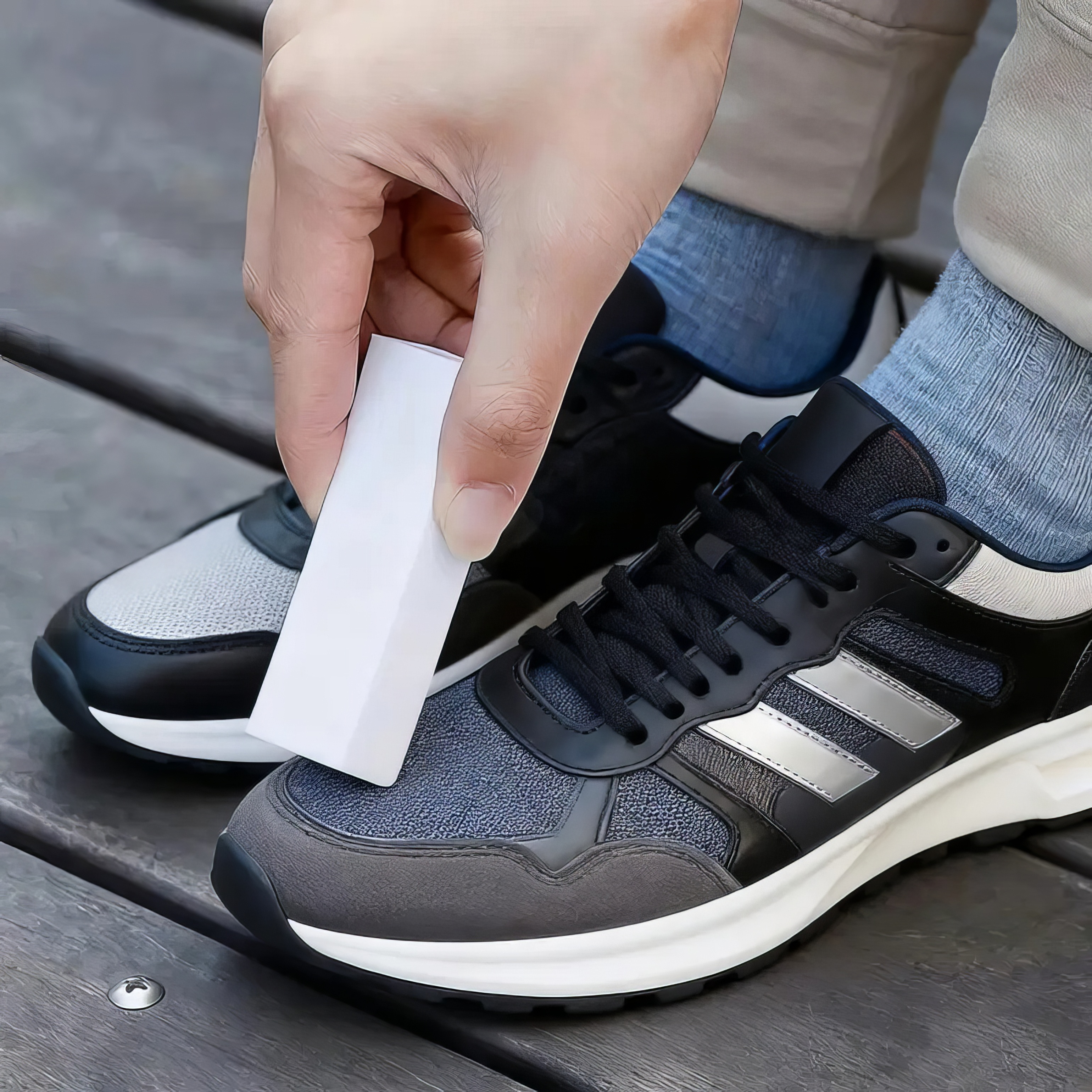 1pcs Leather and Suede Shoe Cl - Sneaker Care Cleaner บทวิจารณ์และราคา