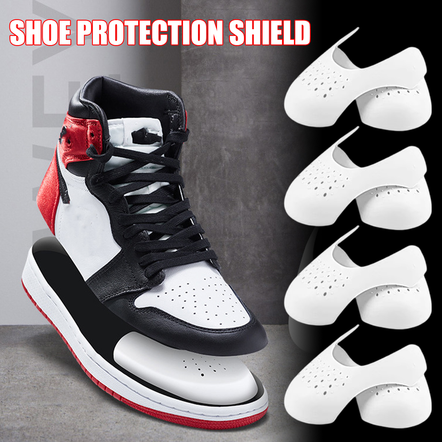 10Pcs Protector Shoe Head Stre - Sneaker Care Crease Protector บทวิจารณ์และราคา