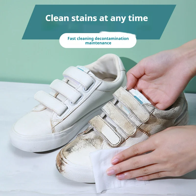 Portable No-Rinse Shoe Cleanin - Sneaker Care Wipes บทวิจารณ์และราคา