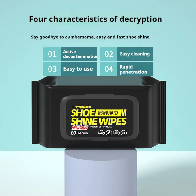 Portable No-Rinse Shoe Cleanin - Sneaker Care Wipes บทวิจารณ์และราคา