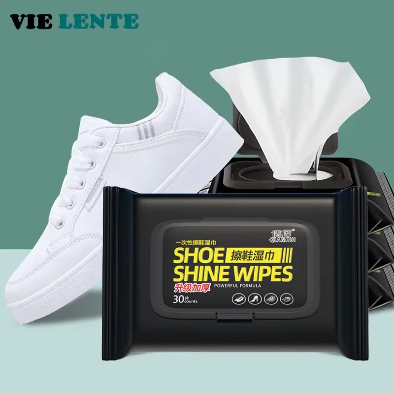 12-60Pcs Disposable Shoes Clea - Sneaker Care Wipes บทวิจารณ์และราคา