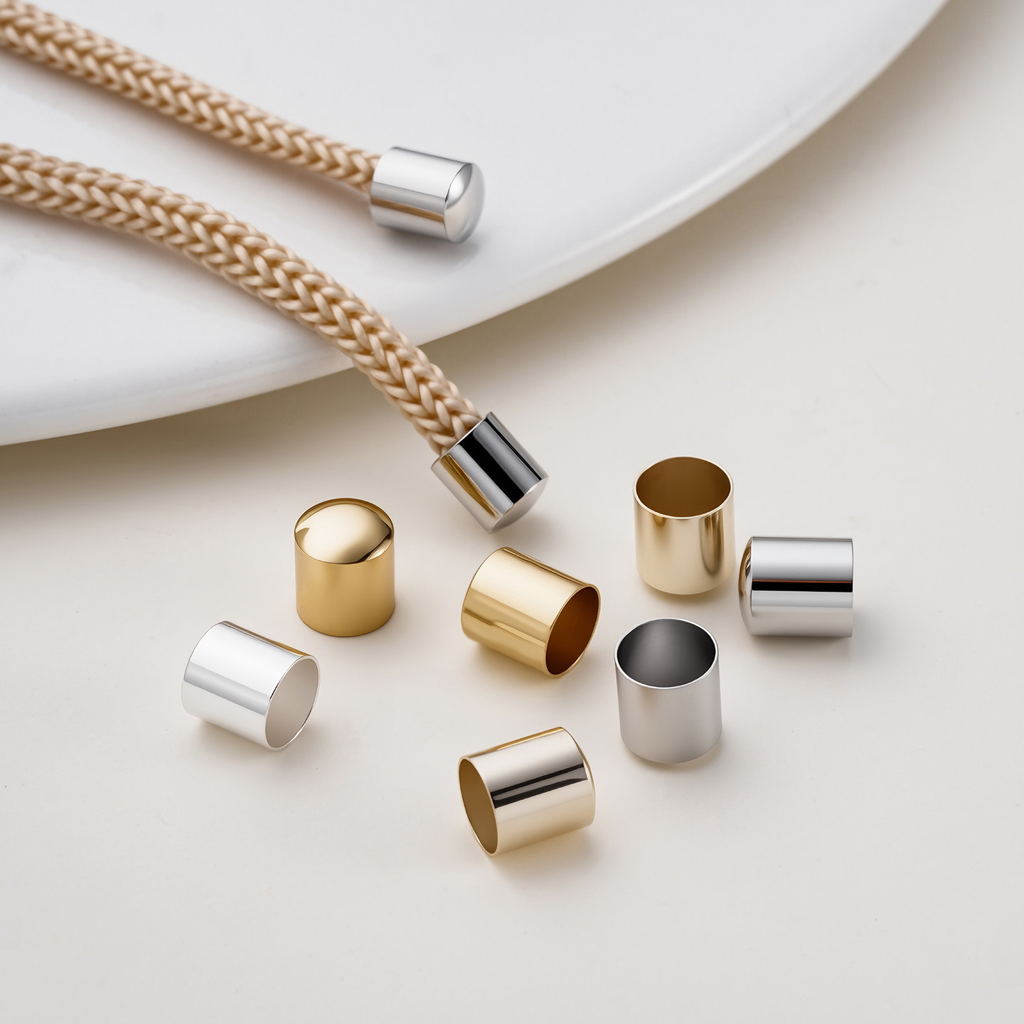 5Pcs 14/18K Gold Color Plated  - Patent Leather Shine บทวิจารณ์และราคา